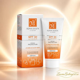 کرم ضد آفتاب فاقد چربی بی رنگ SPF30 مای