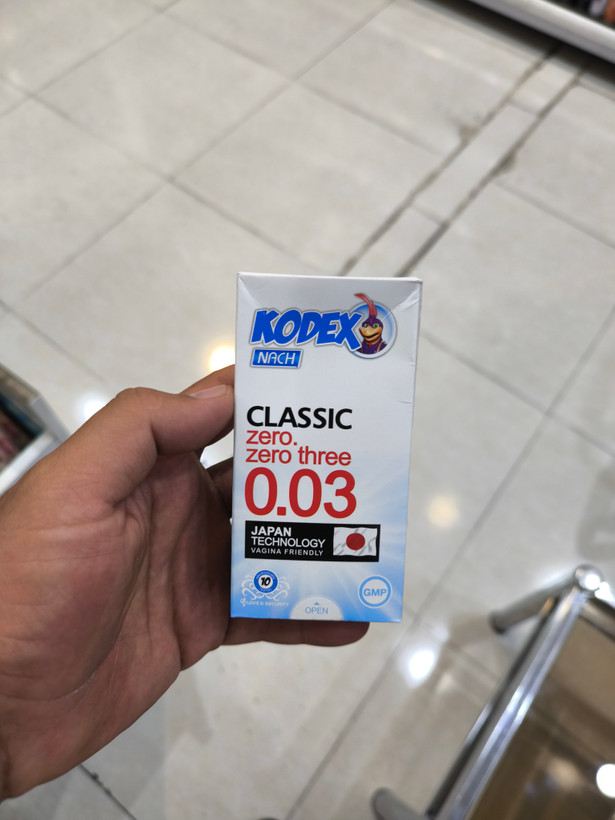 کاندوم فوق العاده نازک 03 کدکس مدل 30 میکرون