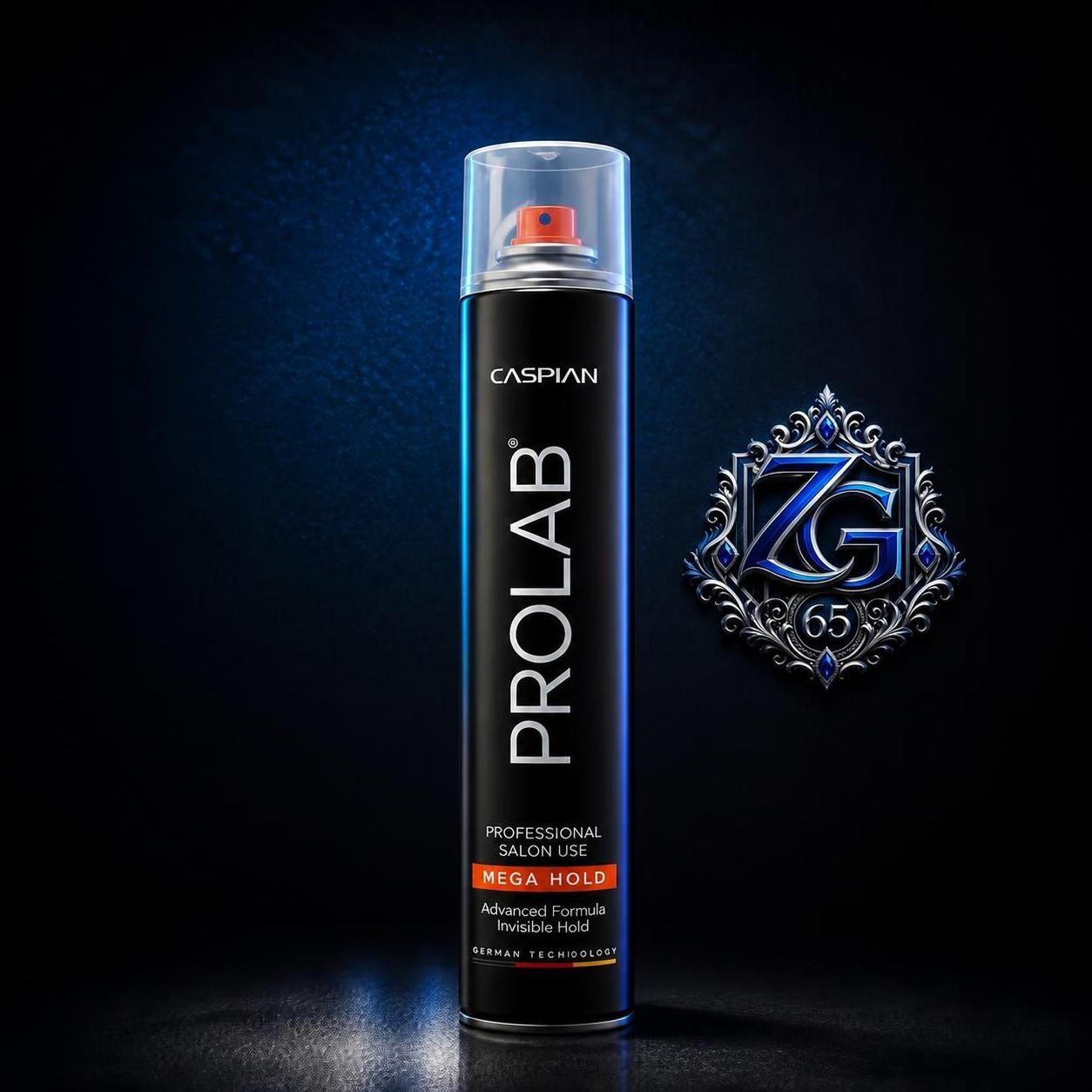 اسپری حالت دهنده مو کاسپین مدل PROLAB Mega Hold حجم ۵۰۰ میل
