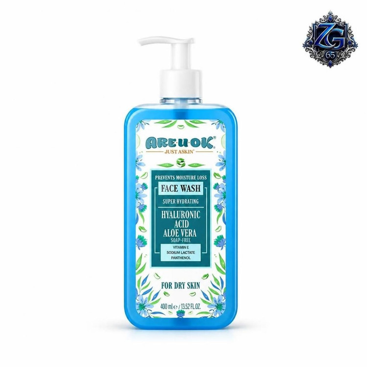 ژل شستشوی صورت پوست خشک مدل Hydra Plus آر یو اُکی